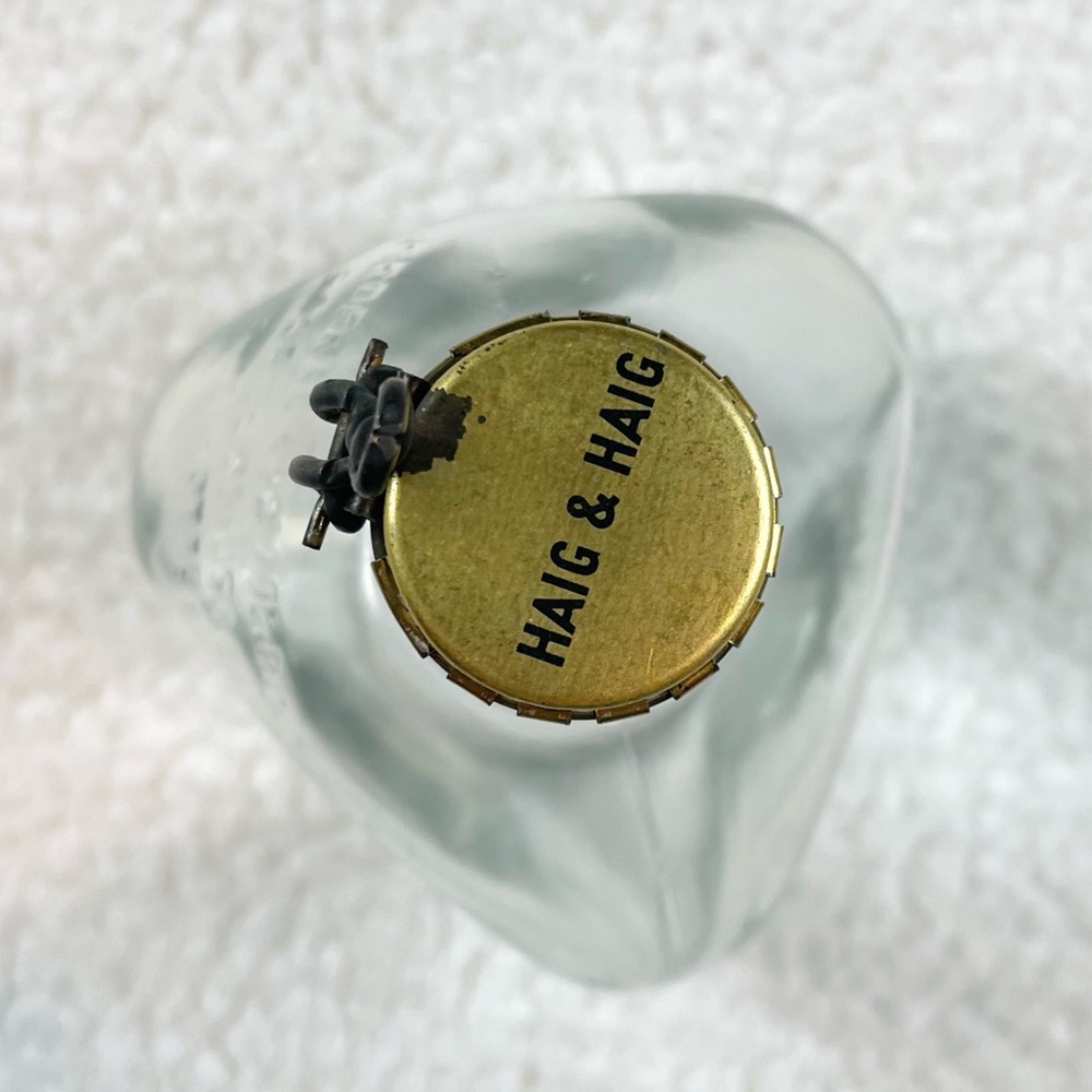 (VTG) HAIG & HAIG • Pinch Antique Scottish Whiskey Bottle w/ Original Cap - Picture 5 of 13